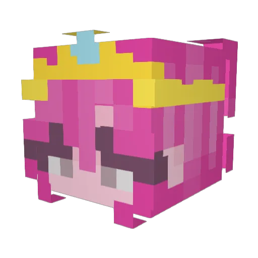 Astrologyz Minecraft avatar head, 3D render