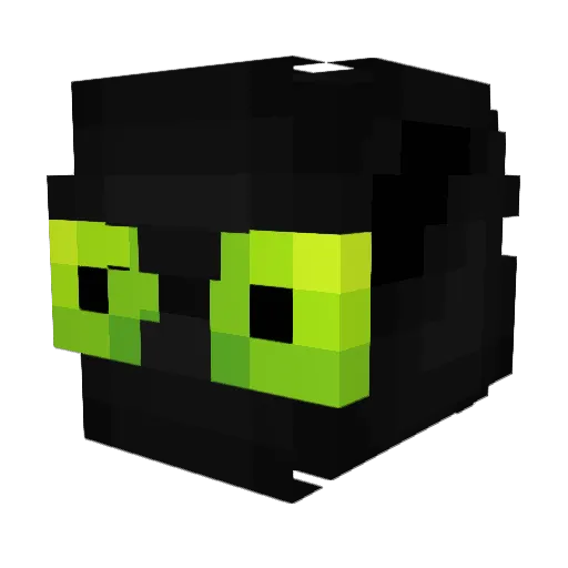 Astromesa Minecraft avatar head, 3D render