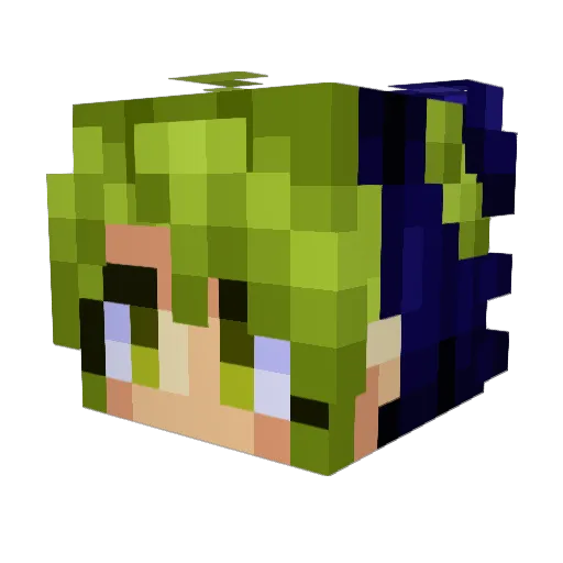 Astron_861 Minecraft avatar head, 3D render