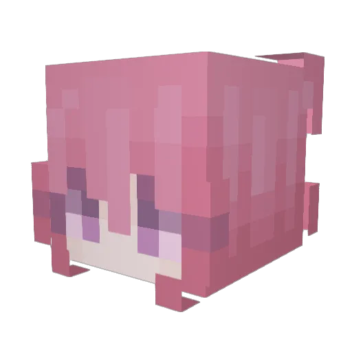 AstronomizedMC Minecraft avatar head, 3D render