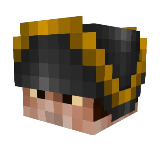 Astronomyislife Minecraft avatar head, 3D render