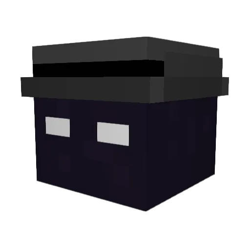 Astronot666 Minecraft avatar head, 3D render