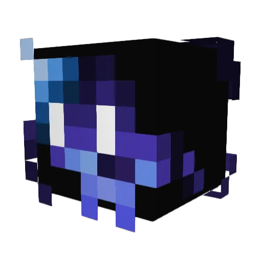 Astrorimvou Minecraft avatar head, 3D render