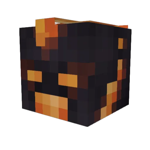 Astrounek Minecraft avatar head, 3D render
