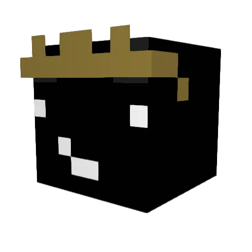 Astrozd Minecraft avatar head, 3D render