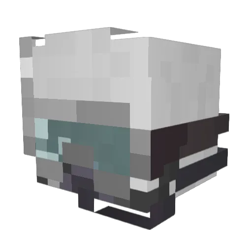 AsweJ Minecraft avatar head, 3D render