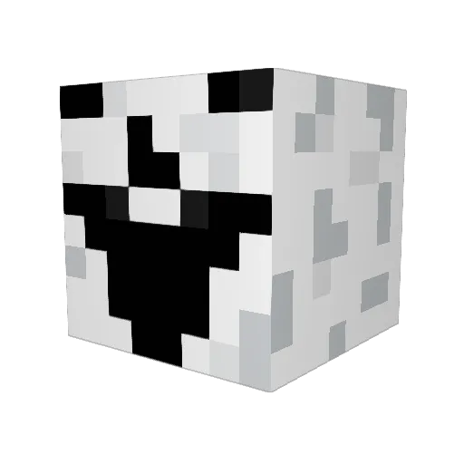 At0m141 Minecraft avatar head, 3D render