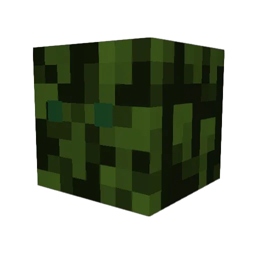 AtBeard Minecraft avatar head, 3D render