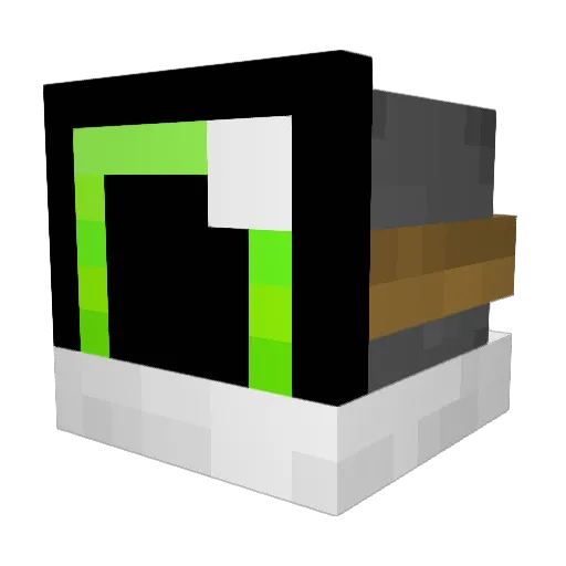 AtagiLord Minecraft avatar head, 3D render