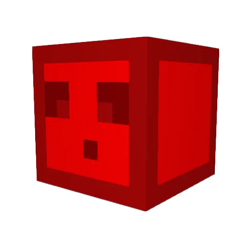 Atahomo1 Minecraft avatar head, 3D render