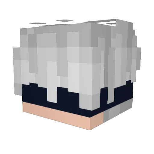 Ataid_ Minecraft avatar head, 3D render