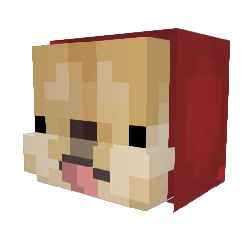 Atakan166 Minecraft avatar head, 3D render