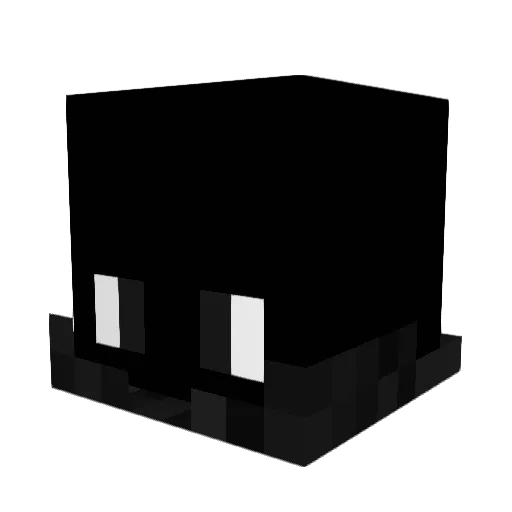 Atalo75 Minecraft avatar head, 3D render