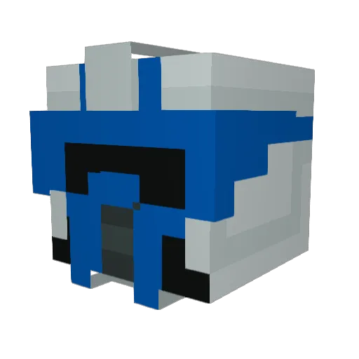 Athal Minecraft avatar head, 3D render
