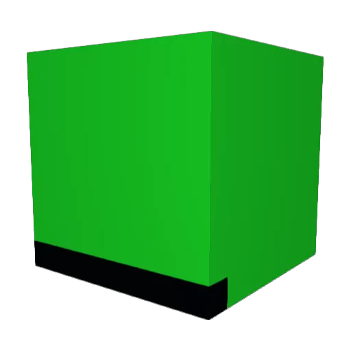 Athales Minecraft avatar head, 3D render
