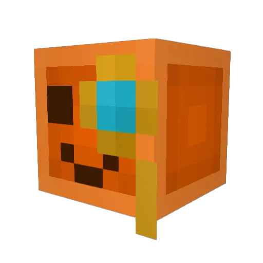 Athena10141 Minecraft avatar head, 3D render