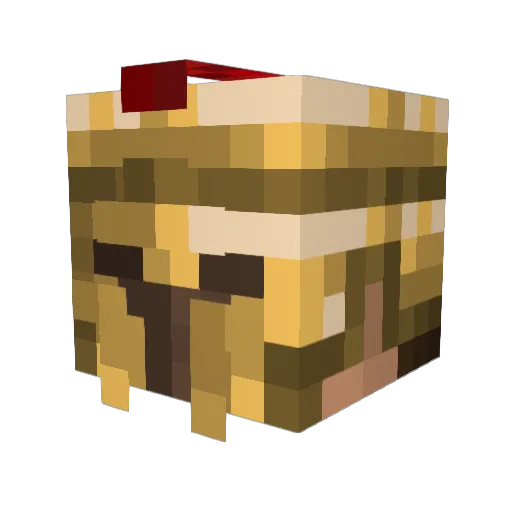 Athena882 Minecraft avatar head, 3D render