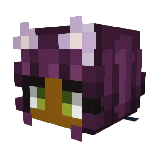 AthenaBreezyBri Minecraft avatar head, 3D render