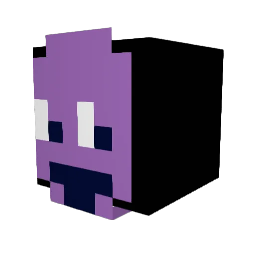 AthleticCorgi85 Minecraft avatar head, 3D render
