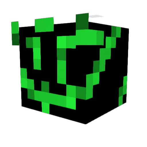 Athornix Minecraft avatar head, 3D render
