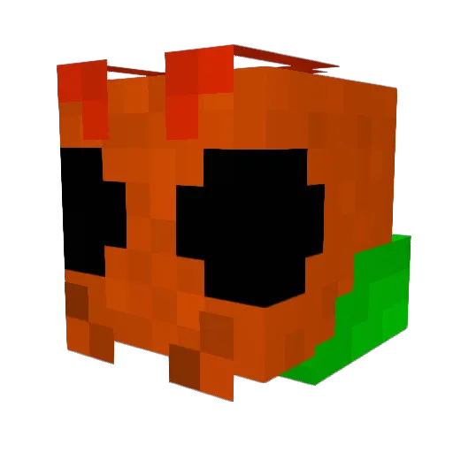 AtlanticAnt Minecraft avatar head, 3D render