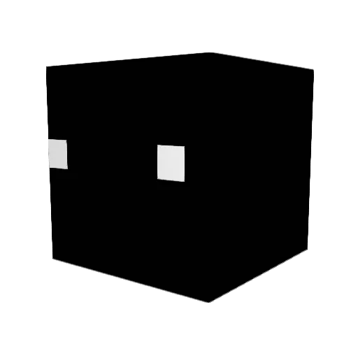 Atlas48 Minecraft avatar head, 3D render