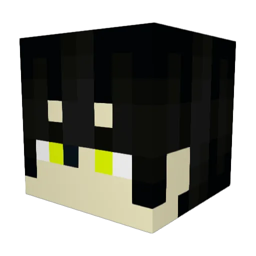 Atlas929 Minecraft avatar head, 3D render