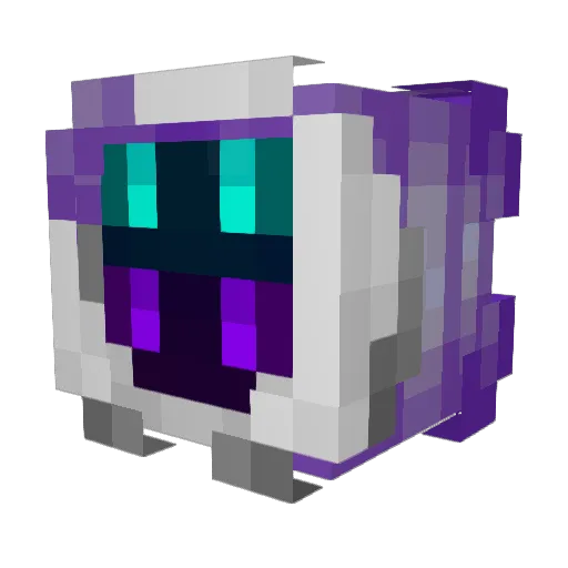 AtlasClouds Minecraft avatar head, 3D render