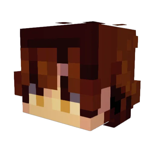 AtlasEros78 Minecraft avatar head, 3D render