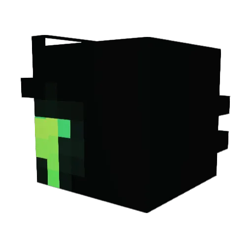 AtlasInfinitum Minecraft avatar head, 3D render