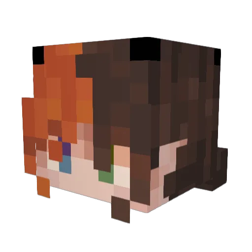 AtlasTheLorax Minecraft avatar head, 3D render