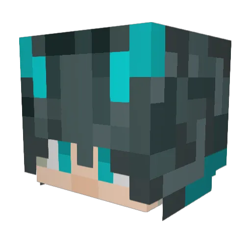 AtlasTheTitan530 Minecraft avatar head, 3D render