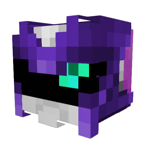 Atlas_Divide Minecraft avatar head, 3D render