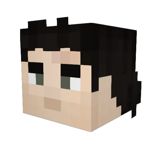 Atlas_The_Author Minecraft avatar head, 3D render