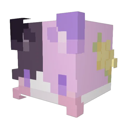 Atlasxcs Minecraft avatar head, 3D render