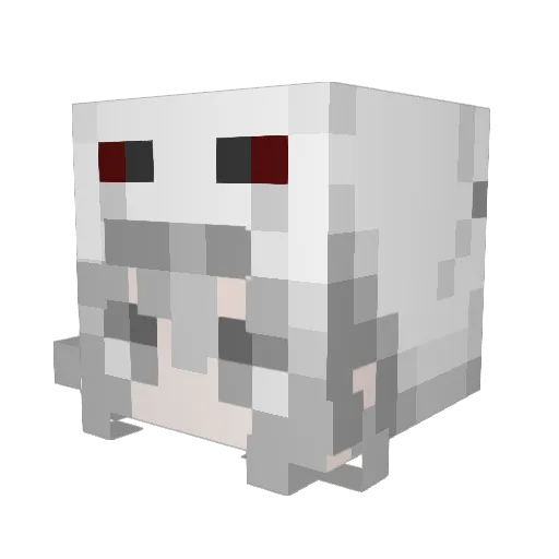 Atlysejoy Minecraft avatar head, 3D render