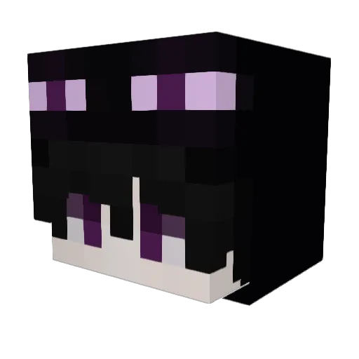 Atmostfear_ Minecraft avatar head, 3D render