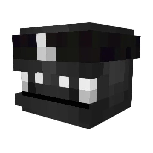 Atnn_ Minecraft avatar head, 3D render