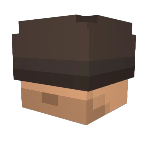 AtomAlex123 Minecraft avatar head, 3D render