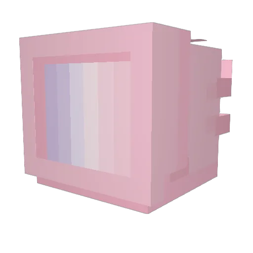 AtomForce Minecraft avatar head, 3D render