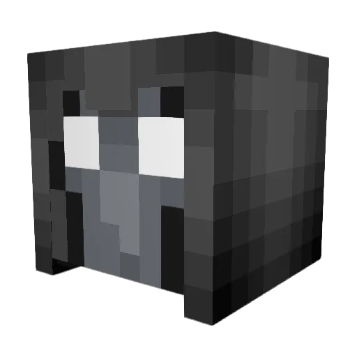 Atombeast Minecraft avatar head, 3D render