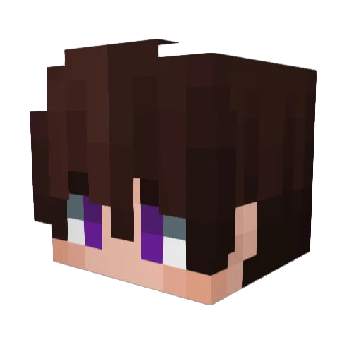 Atomic946 Minecraft avatar head, 3D render