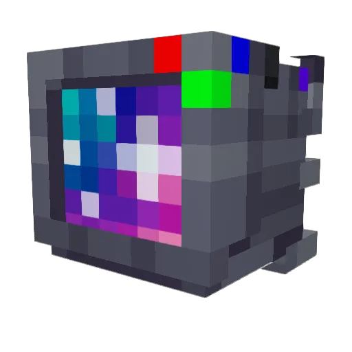 AtomicGummyGod Minecraft avatar head, 3D render