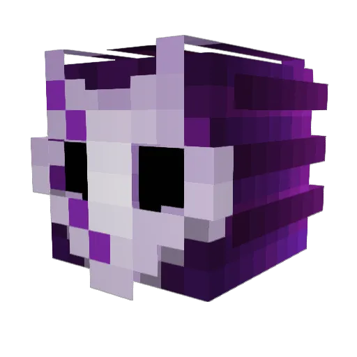 AtomicPizza47 Minecraft avatar head, 3D render