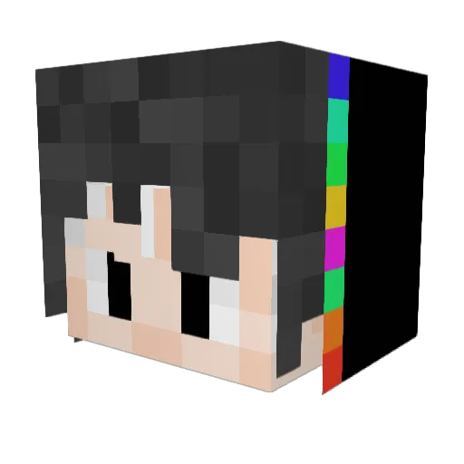 AtomicStray Minecraft avatar head, 3D render