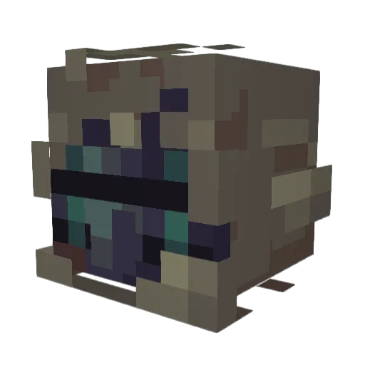 Atomic_Bullet205 Minecraft avatar head, 3D render