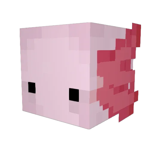Atomix5 Minecraft avatar head, 3D render