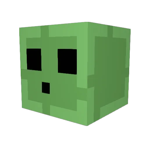 Atomixx95 Minecraft avatar head, 3D render