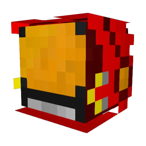 AtomskHowl Minecraft avatar head, 3D render