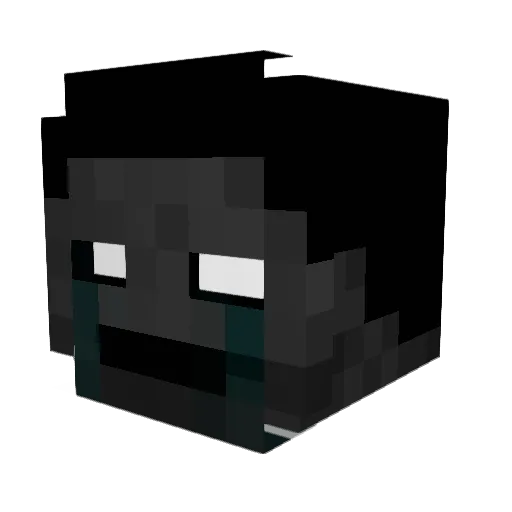 Atoreis Minecraft avatar head, 3D render
